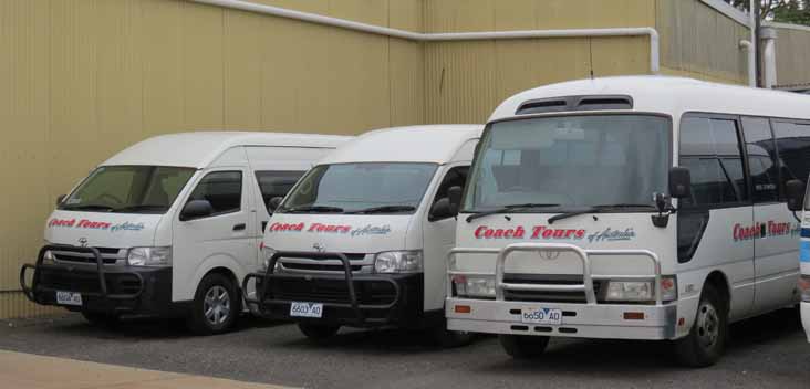 Bacchus Marsh Toyota HiAce 6604-3AO Coaster M2 Coach Tours Australia